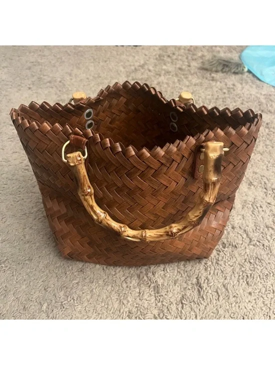 Woven Tote Bag - Picture 6 of 11